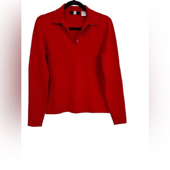 Saks Fifth Avenue Sweaters Red 100%Cashmere NO FOR SALE - Picture 4 of 9